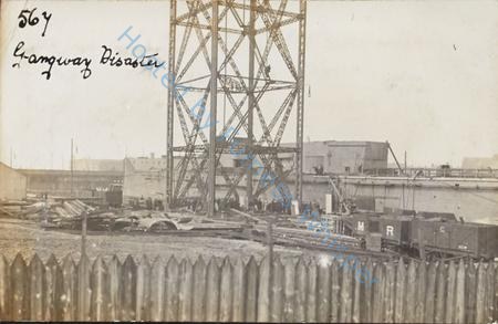 Vanguard Gangway Collapse Buccleuch Dock  February 20th 1909 — Nowstalgia Gallery