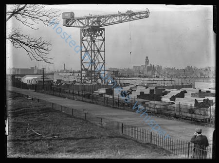 Vanguard Gangway disaster - Timber Yard and Buccleuch Dock Town Background — Nowstalgia Gallery