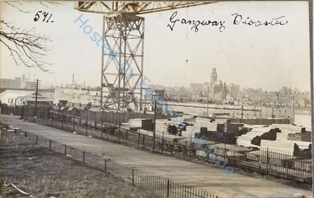 Vanguard Gangway disaster - Timber Yard and Buccleuch Dock Town Background — Nowstalgia Gallery