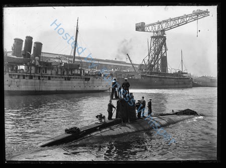 Submarine A 13 In Barrow Docks 13-8-08 — Nowstalgia Gallery