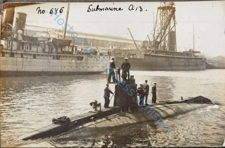 Submarine A 13 In Barrow Docks 13-8-08 — Nowstalgia Gallery