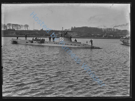 Submarine C 23 In Buccleuch Dock — Nowstalgia Gallery
