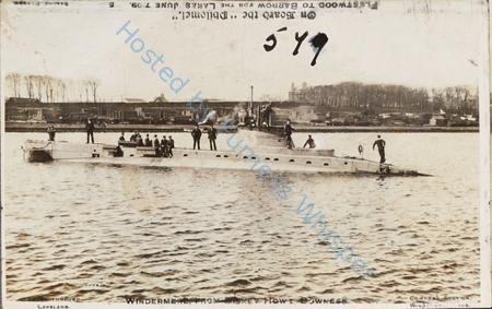 Submarine C 23 In Buccleuch Dock — Nowstalgia Gallery