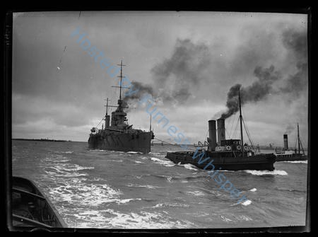 HMS Princess Royal leaving Barrow with tugs — Nowstalgia Gallery