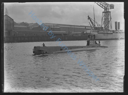 Submarine C 21 In Barrow Docks — Nowstalgia Gallery
