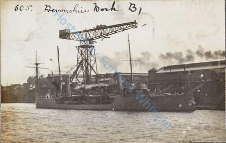 HMS Hazard in Devonshire Dock — Nowstalgia Gallery