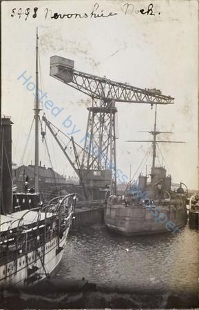 Warship Katori In Devonshire Dock — Nowstalgia Gallery