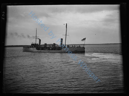 Warship HMS Hazard At Sea — Nowstalgia Gallery