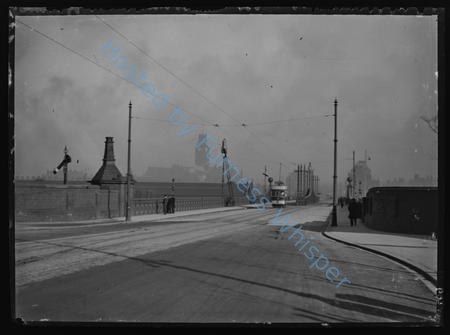 High Level Bridge and Tram BET Car No11 on Michaelson Road — Nowstalgia Gallery