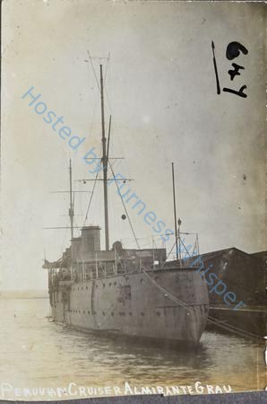 Warship Peruvian Almirante Grau Built 1906 — Nowstalgia Gallery