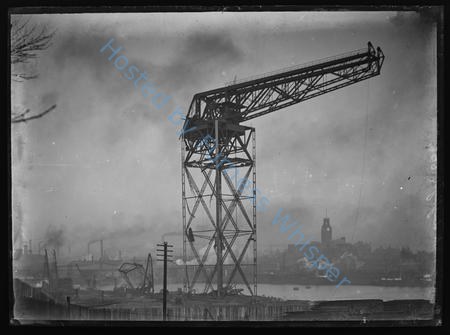 Vickers Big Crane Wreck Saturday Feb 9th 1907 — Nowstalgia Gallery