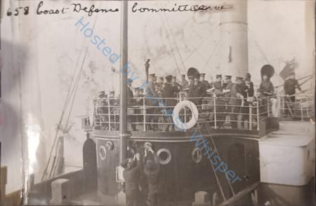 Coast Defence Committee On The Deck Of The Paddle Steamer Walney — Nowstalgia Gallery