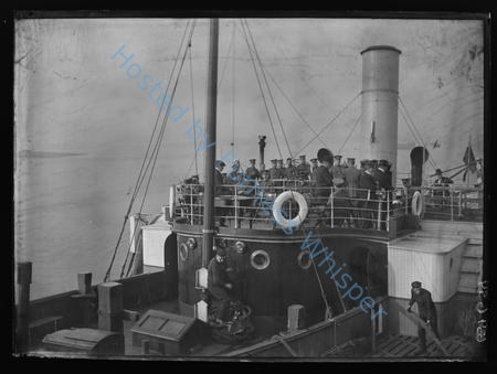 Coast Defence Committee On The Deck Of The Paddle Steamer Walney — Nowstalgia Gallery