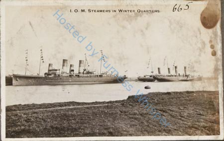 Isle Of Man Steamers in Winter Quarter (Ramsden Dock) — Nowstalgia Gallery