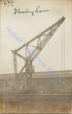 Floating Crane in Barrow Docks — Nowstalgia Gallery