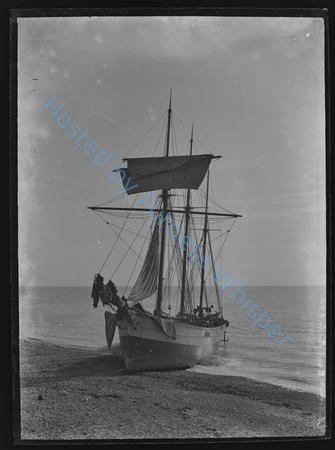 Sailing Vessel Creek Fisher Aground — Nowstalgia Gallery