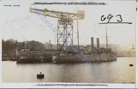 VANGUARD and VULCAN in Buccleuch Dock — Nowstalgia Gallery