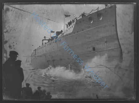 Warship Launch Of HMS Vanguard — Nowstalgia Gallery
