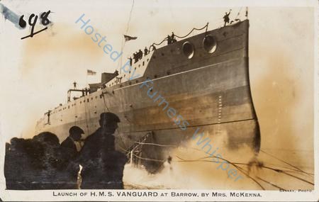 Launch of HMS Vanguard — Nowstalgia Gallery