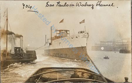 Sao Paulo After Launch With Paddle Tug Lismore — Nowstalgia Gallery