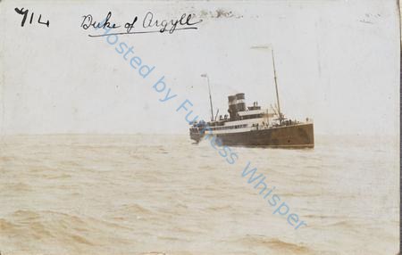 Steamer Duke of Argyll — Nowstalgia Gallery
