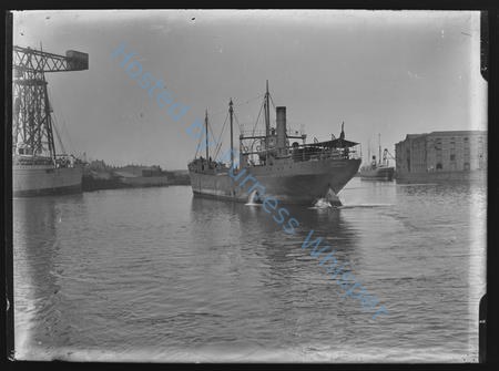 Cargo Vessel Transporter Launched 13-7-1908 Built To Transport Subs Yard Nos 366 and 367 To Japan — Nowstalgia Gallery