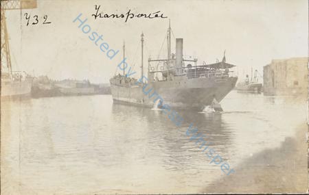 Cargo Vessel Transporter Launched 13-7-1908 Built To Transport Subs Yard Nos 366 and 367 To Japan — Nowstalgia Gallery