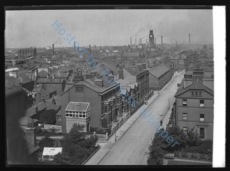Barrow-in-Furness town viewed from Saint George's Tower — Nowstalgia Gallery