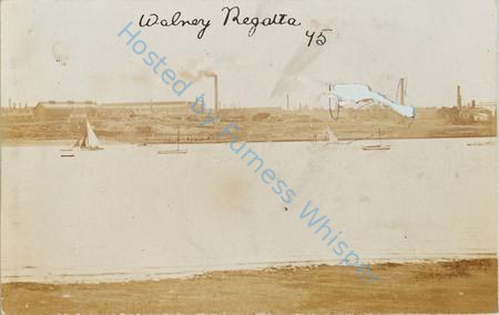 Walney Channel Boats (regatta) and Shipyard behind — Nowstalgia Gallery