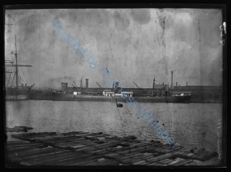 Unidentified Cargo Ship In The Docks — Nowstalgia Gallery