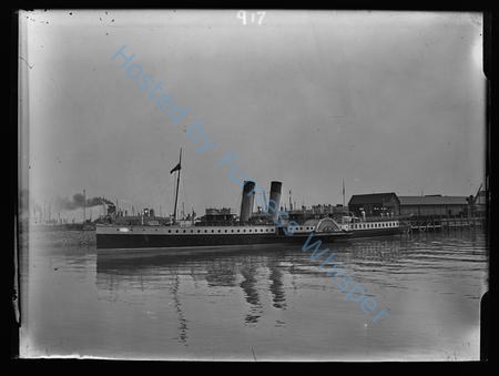 Paddle Steamer Gwalia At Refit — Nowstalgia Gallery
