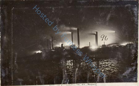 Barrow-in-Furness Steelworks by Night — Nowstalgia Gallery