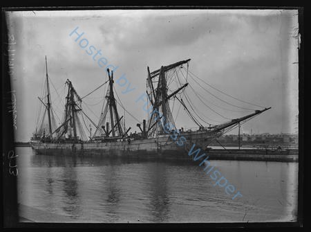 Sailing Ship Kelburn L 1899 Damaged — Nowstalgia Gallery