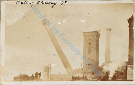 Falling Chimney at Barrow-in-Furness Ironworks — Nowstalgia Gallery