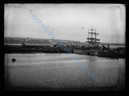 A training ship in the entrance to Devonshire Dock — Nowstalgia Gallery