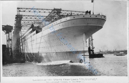 Launch Of White Star Liner Olympic — Nowstalgia Gallery