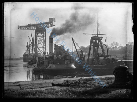 Dredger and Barge In Barrow Docks — Nowstalgia Gallery