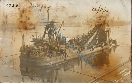 Dredger No 4 In Buccleuch Docks — Nowstalgia Gallery