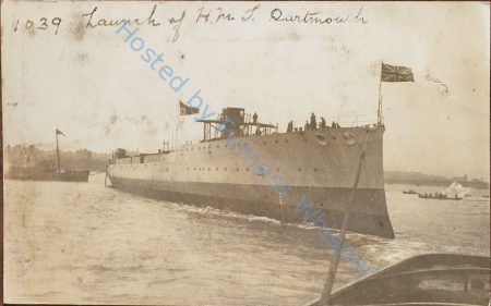 Launch Of HMS Dartmouth Cruiser 1911 — Nowstalgia Gallery