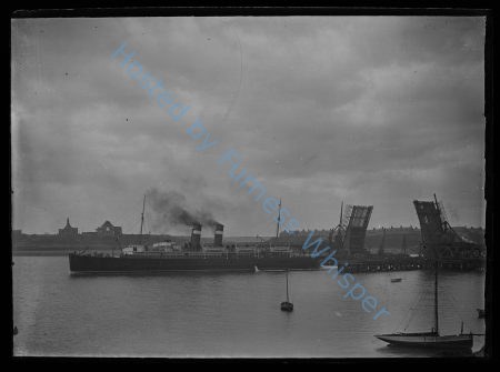 TSS Antrim LMS Railway Steamer L 1904 Passing through Walney Bridge — Nowstalgia Gallery