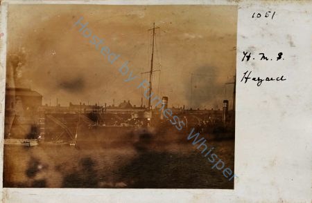 HMS Hazard Submarine Depot Ship L 1894 in Devonshire Dock — Nowstalgia Gallery