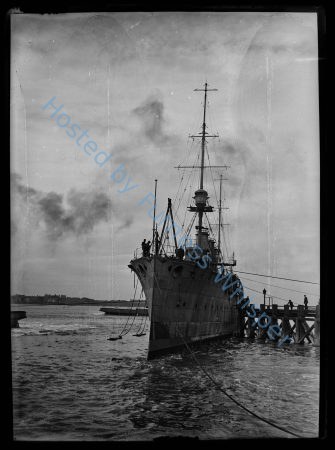 Cruiser HMS Dartmouth L 1911 in Walney Channel — Nowstalgia Gallery