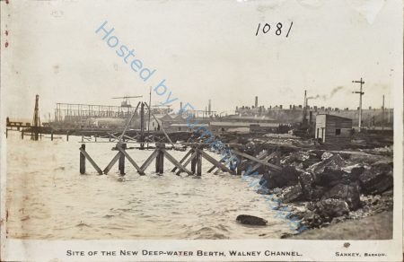 Site of the new Deep-water Berth, Walney Channel — Nowstalgia Gallery