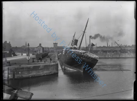 Cargo Vessel Eros In Devonshire Dock — Nowstalgia Gallery