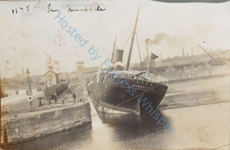 Cargo Vessel Eros In Devonshire Dock — Nowstalgia Gallery