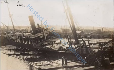 Cargo Vessel Eros In Devonshire Dock — Nowstalgia Gallery