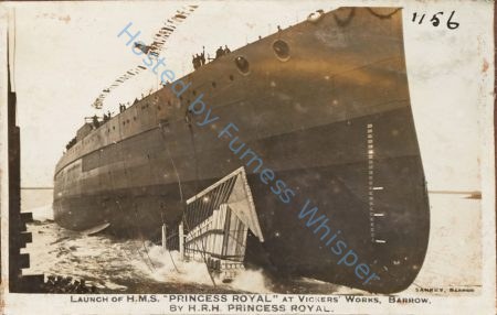 Launch Of Battle Cruiser Princess Royal — Nowstalgia Gallery