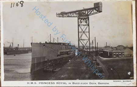 Port Bow of Princess Royal in Buccleuch Dock — Nowstalgia Gallery