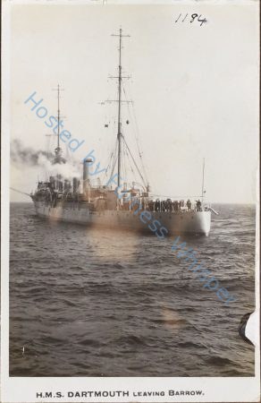 Cruiser HMS Dartmouth L 1911 — Nowstalgia Gallery
