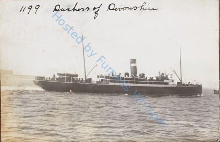 Steamer Duchess Of Devonshire — Nowstalgia Gallery